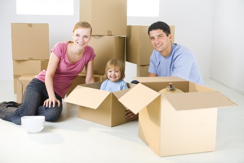 Professional van transport for office items in Palmersgreen
