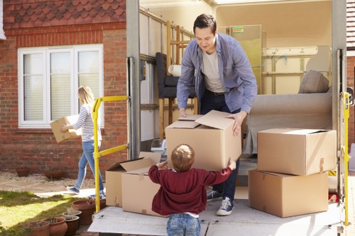 Removal team supporting a home move in Palmers Green