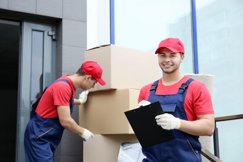 Local house removalists loading a family home move in Palmers Green