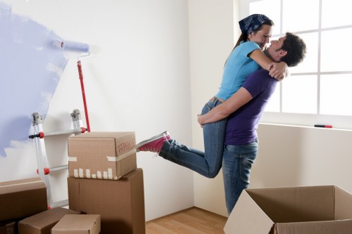 Van removals navigating parking and access challenges in Palmers Green