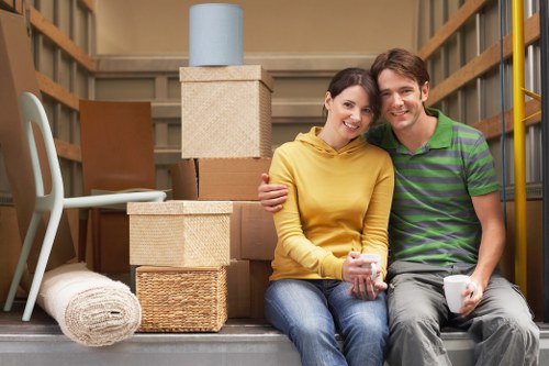 Local van service transporting furniture in Palmersgreen