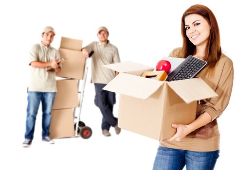 Local removals team assisting with a flat or office move in North London