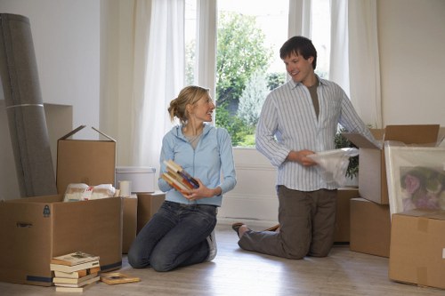 Packing checklist and moving preparation for a Palmers Green removal van