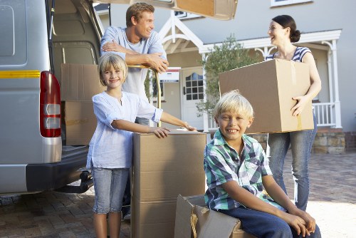 Local North London removal van team planning a move in Palmers Green