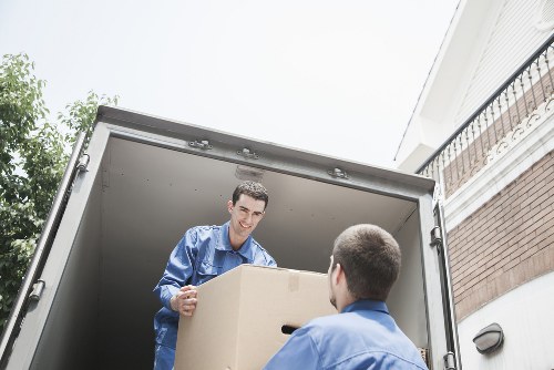 Furniture being loaded carefully for a house move in Palmers Green