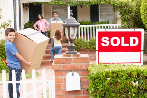 Residential moving team working in Palmers Green area